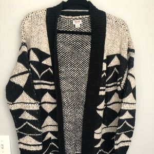 Aztec sweater cardigan